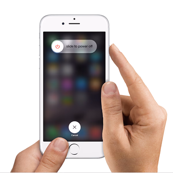 Iphone6 hands power off